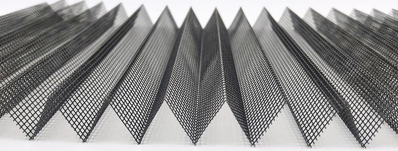 Polyester Pleated Mesh Manufacturers in India Hyderabad